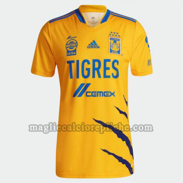 prima maglie calcio tigres uanl 2021 2022 thailandia giallo