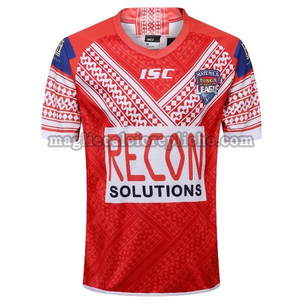 prima maglie calcio tonga 2018-19 rosso