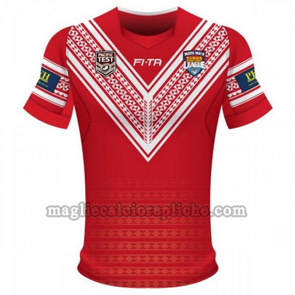 prima maglie calcio tonga 2018 rosso