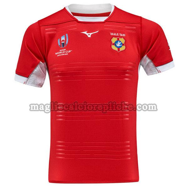 prima maglie calcio tonga 2019 rosso