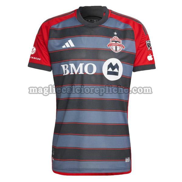 prima maglie calcio toronto fc 2023 2024 thailandia grigio