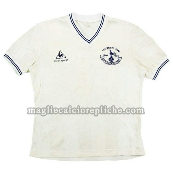 prima maglie calcio tottenham hotspur 1982-1983 bianco