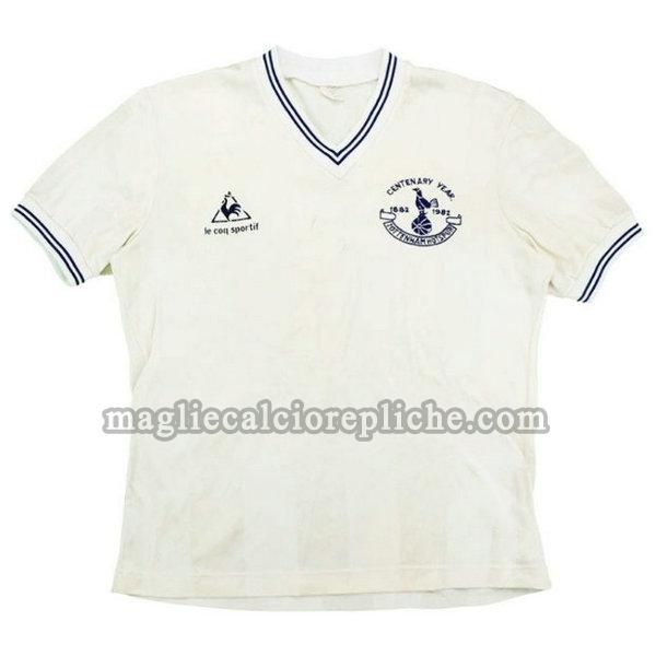 prima maglie calcio tottenham hotspur 1982-1983 bianco