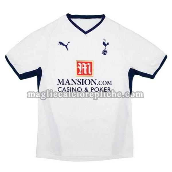 prima maglie calcio tottenham hotspur 2008 09 bianco