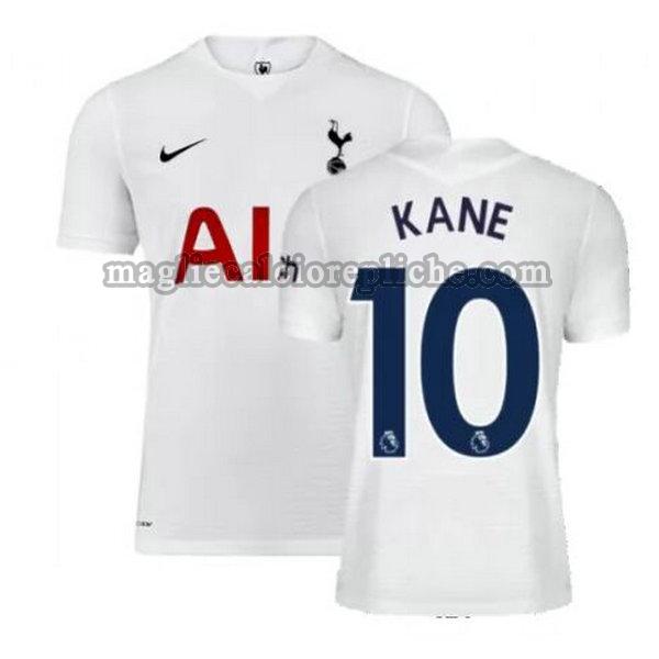 prima maglie calcio tottenham hotspur 2021 2022 kane 10 bianco