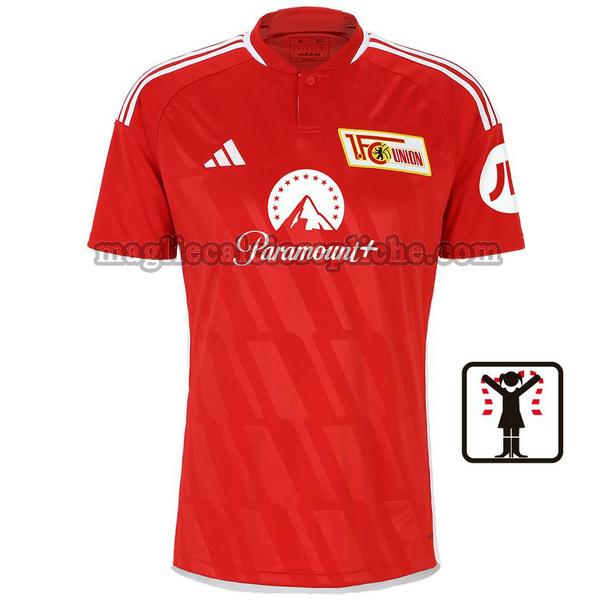 Prima maglie calcio uomo union berlin 2023 2024 thailandia rosso