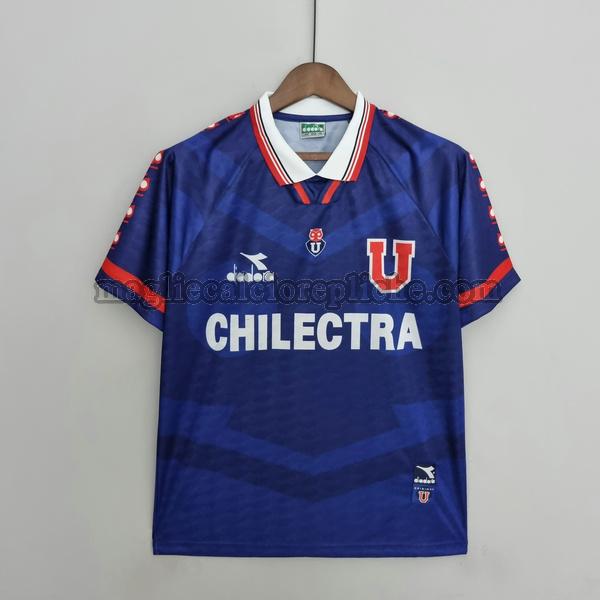 prima maglie calcio universidad de chile 1996 blu