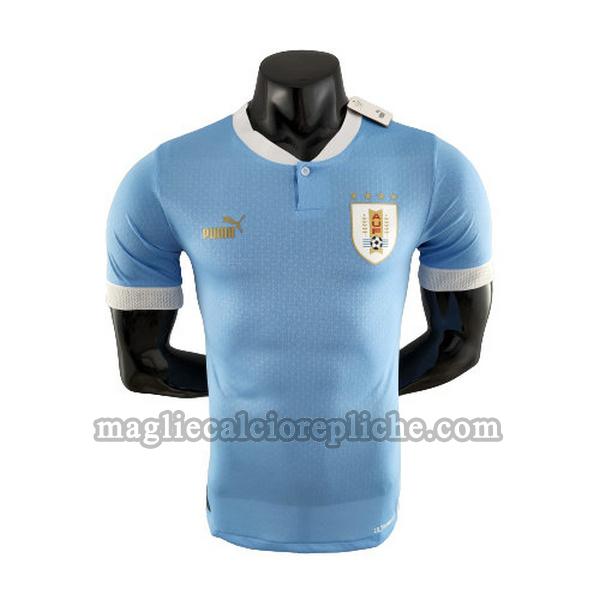 prima maglie calcio uruguay 2022 player blu