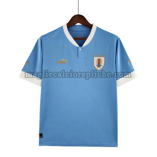 prima maglie calcio uruguay 2022 thailandia blu