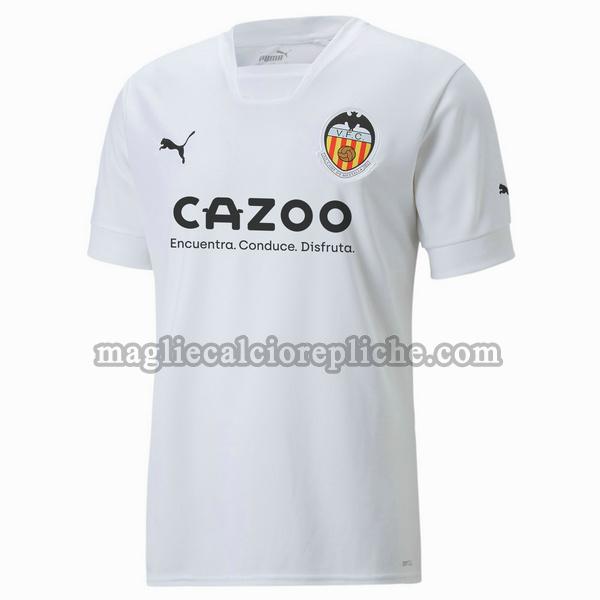 prima maglie calcio valencia 2022 2023 thailandia bianco