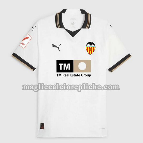 prima maglie calcio valencia 2023 2024 thailandia bianco