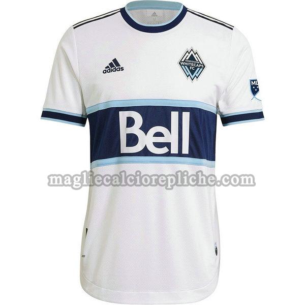 prima maglie calcio vancouver whitecaps 2021 2022 thailandia bianco