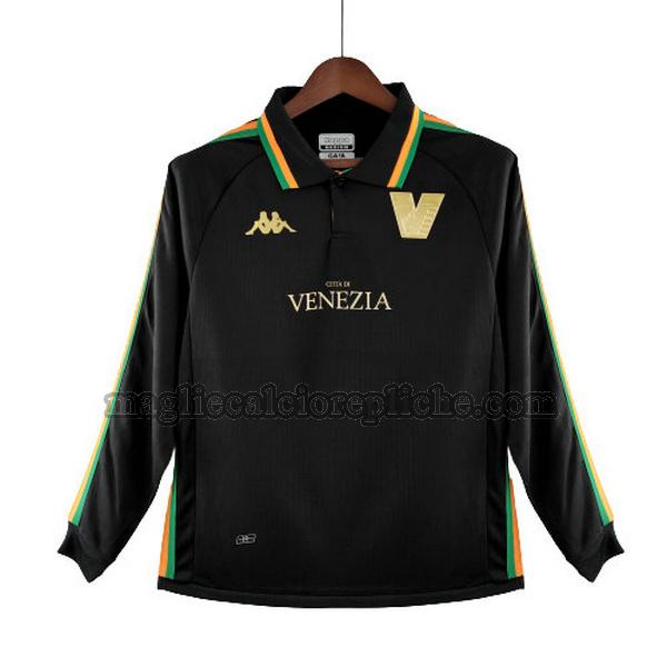 prima maglie calcio venice 2022 2023 manica lunga nero