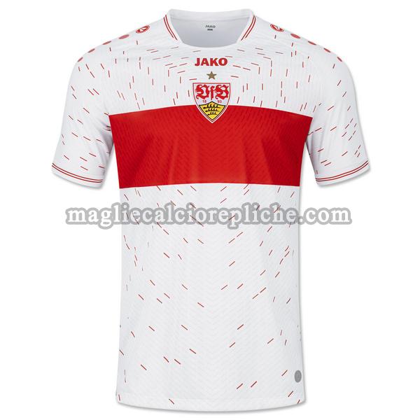 prima maglie calcio vfb stuttgart 2023 2024 thailandia bianco