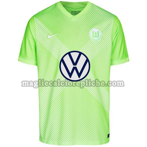 prima maglie calcio vfl wolfsburg 2020-2021 thailandia