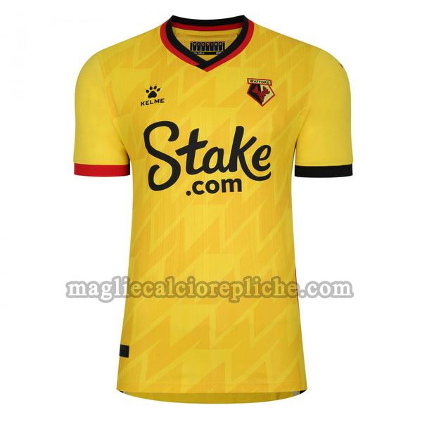 prima maglie calcio watford 2022 2023 thailandia giallo