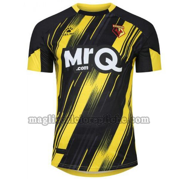 prima maglie calcio watford 2023 2024 thailandia giallo nero