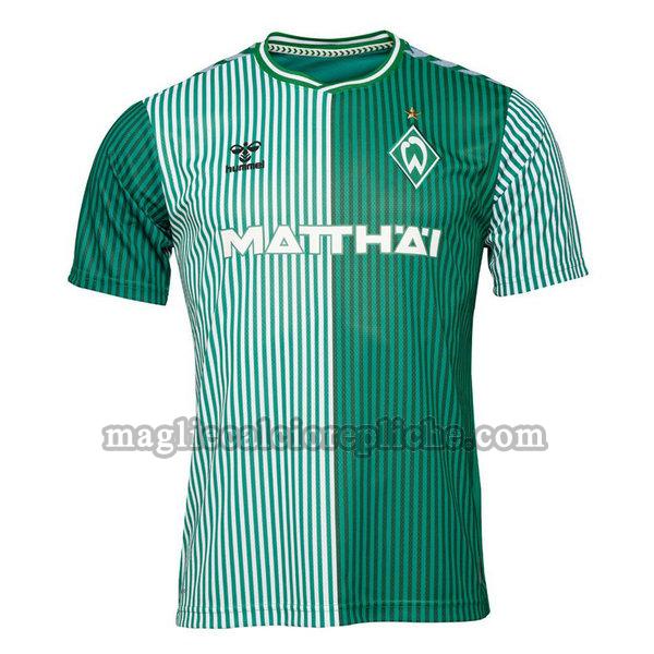 prima maglie calcio werder brema 2023 2024 thailandia verde