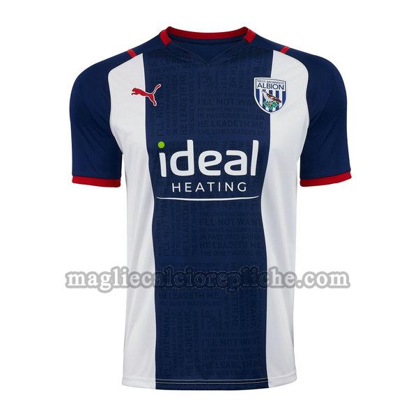 prima maglie calcio west bromwich 2021 2022 thailandia blu bianco