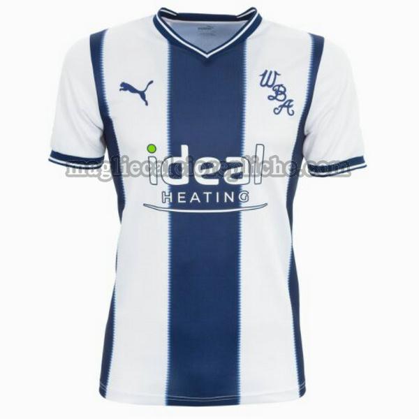 prima maglie calcio west bromwich 2022 2023 thailandia blu bianco