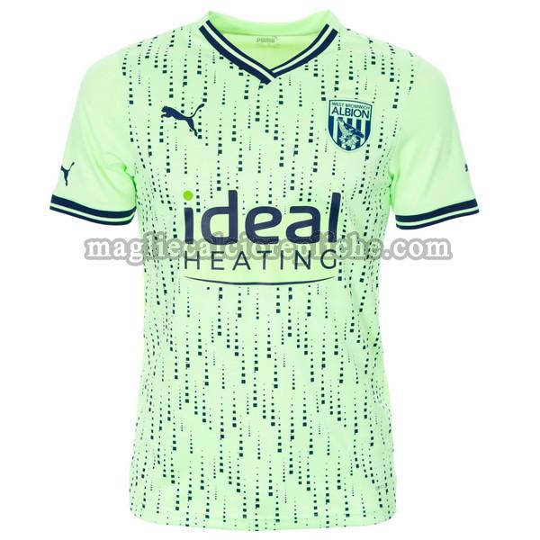 prima maglie calcio west bromwich 2023 2024 thailandia verde