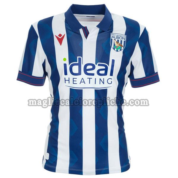 prima maglie calcio west bromwich 2024 2025 thailandia blu bianco