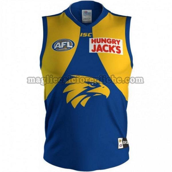 prima maglie calcio west coast eagles 2019 blu