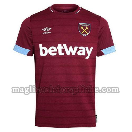 prima maglie calcio west ham 2018-2019 thailandia