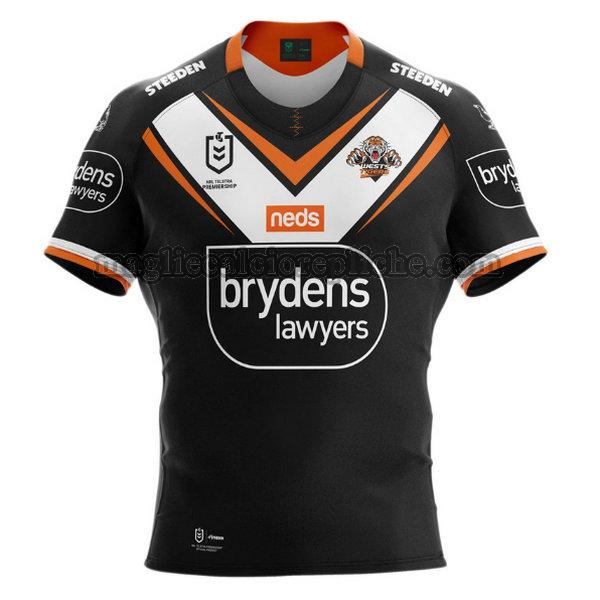 prima maglie calcio wests tigers 2021 nero