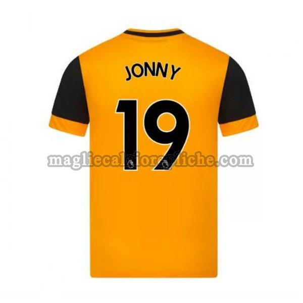 prima maglie calcio wolverhampton 2020-2021 jonny 19 giallo