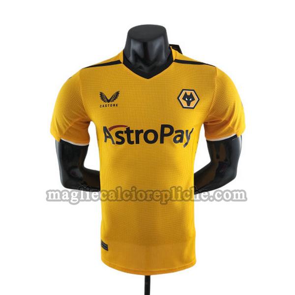 prima maglie calcio wolverhampton 2022 2023 player giallo