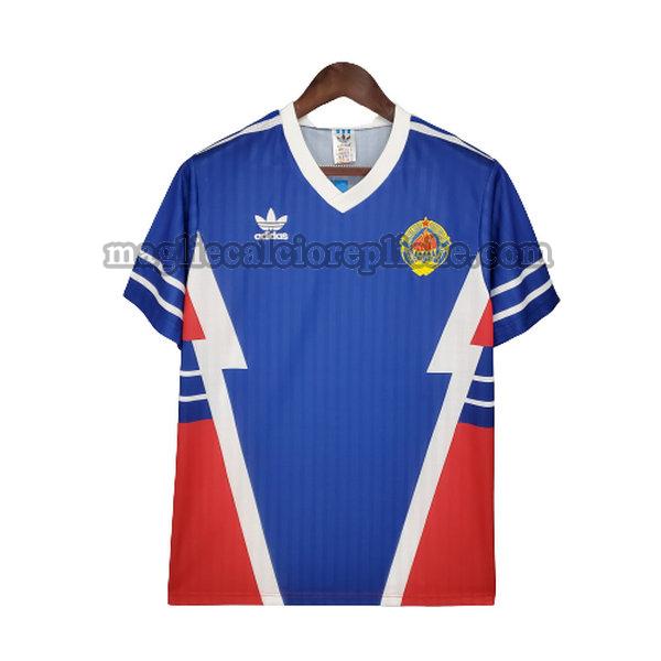 prima maglie calcio yugoslavia 1990 blu