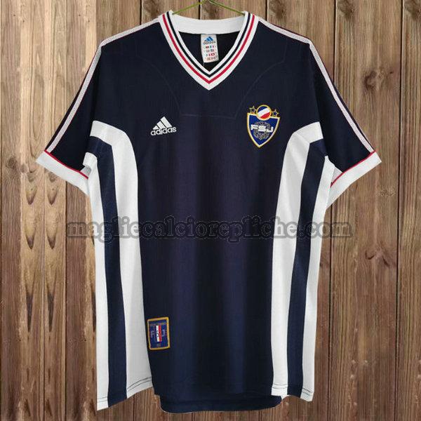 prima maglie calcio yugoslavia 1998 blu