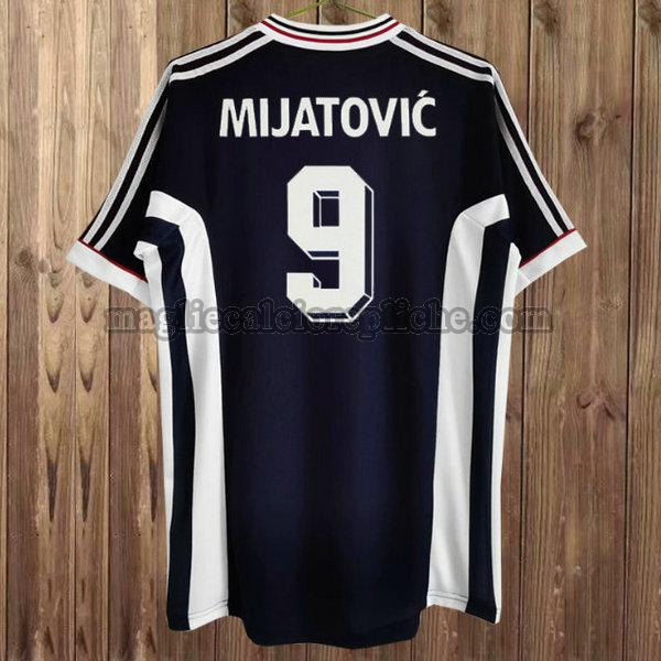 prima maglie calcio yugoslavia 1998 mijatovic 9 blu