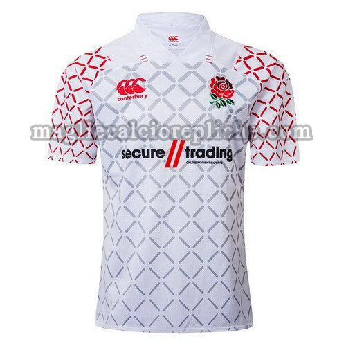 prima maglie rugby calcio inghilterra 2018-2019 bianco