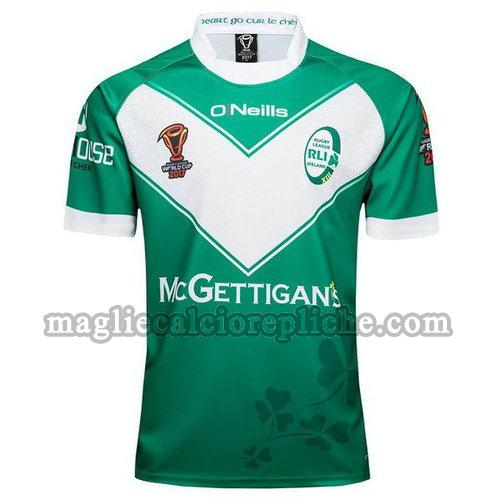 prima maglie rugby calcio irlanda 2017-2018 verde