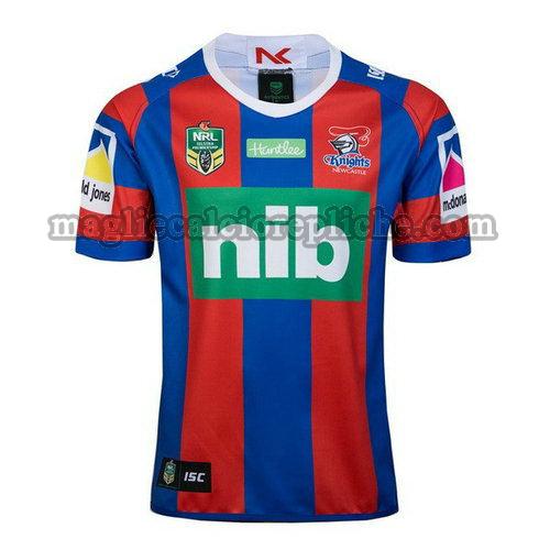 prima maglie rugby calcio newcastle knights 2018 rosso