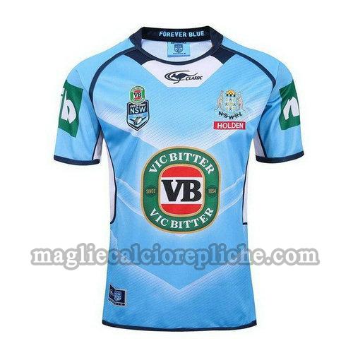 prima maglie rugby calcio nsw blues 2017-2018 blu