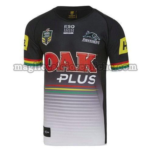 prima maglie rugby calcio penrith panthers 2018 nero