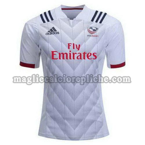 prima maglie rugby calcio stati uniti 2018 bianco