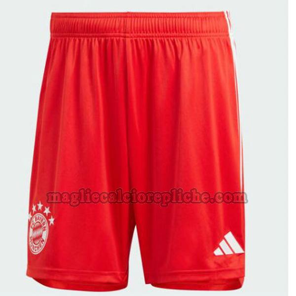 prima pantaloncini calcio bayern münchen 2023 2024 rosso