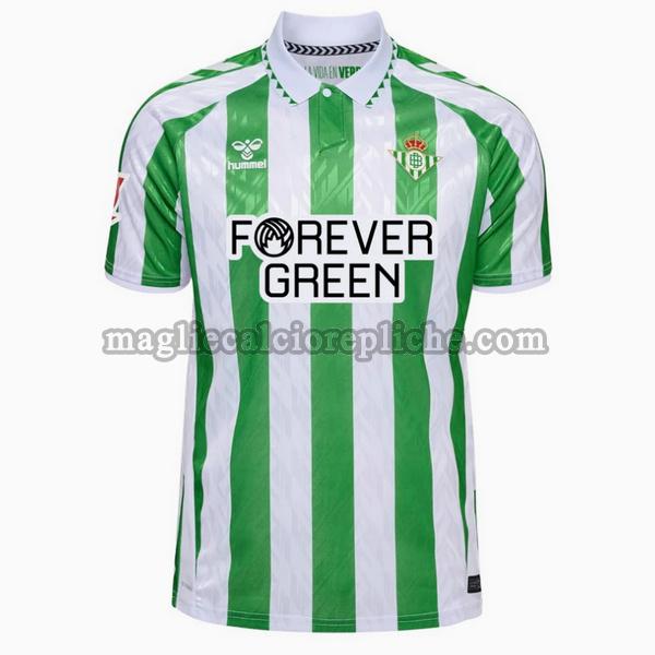 prima pantaloncini calcio betis siviglia 2024 2025 bianco verde