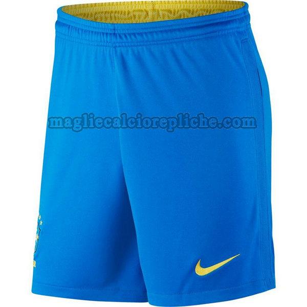 prima pantaloncini calcio brasile 2020 blu