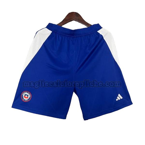 prima pantaloncini calcio cile 2024 blu