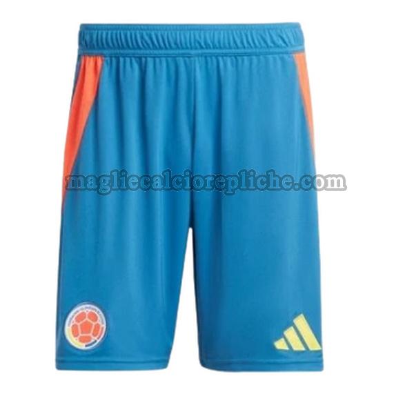 prima pantaloncini calcio colombia 2024 blu