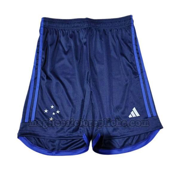 prima pantaloncini calcio cruzeiro 2023 2024 thailandia blu