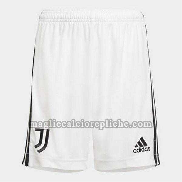 prima pantaloncini calcio juventus 2021 2022 bianco