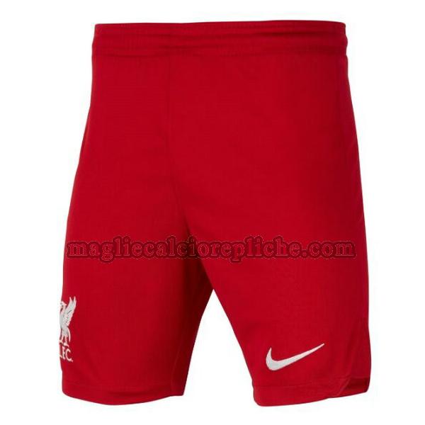 prima pantaloncini calcio liverpool 2023 2024 rosso