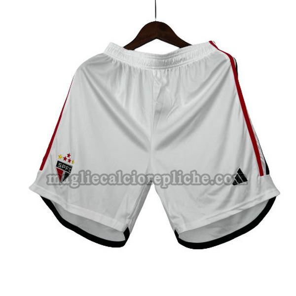 prima pantaloncini calcio san paolo 2023 2024 bianco