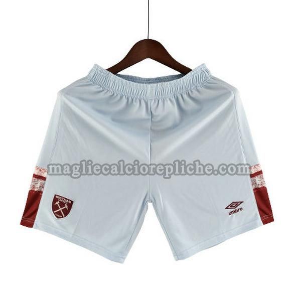 prima pantalones corto calcio west ham 2022 2023 bianco